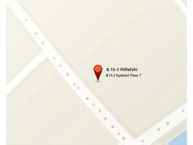 匠楽株式会社の東京オフィス所在地を示す地図イメージ